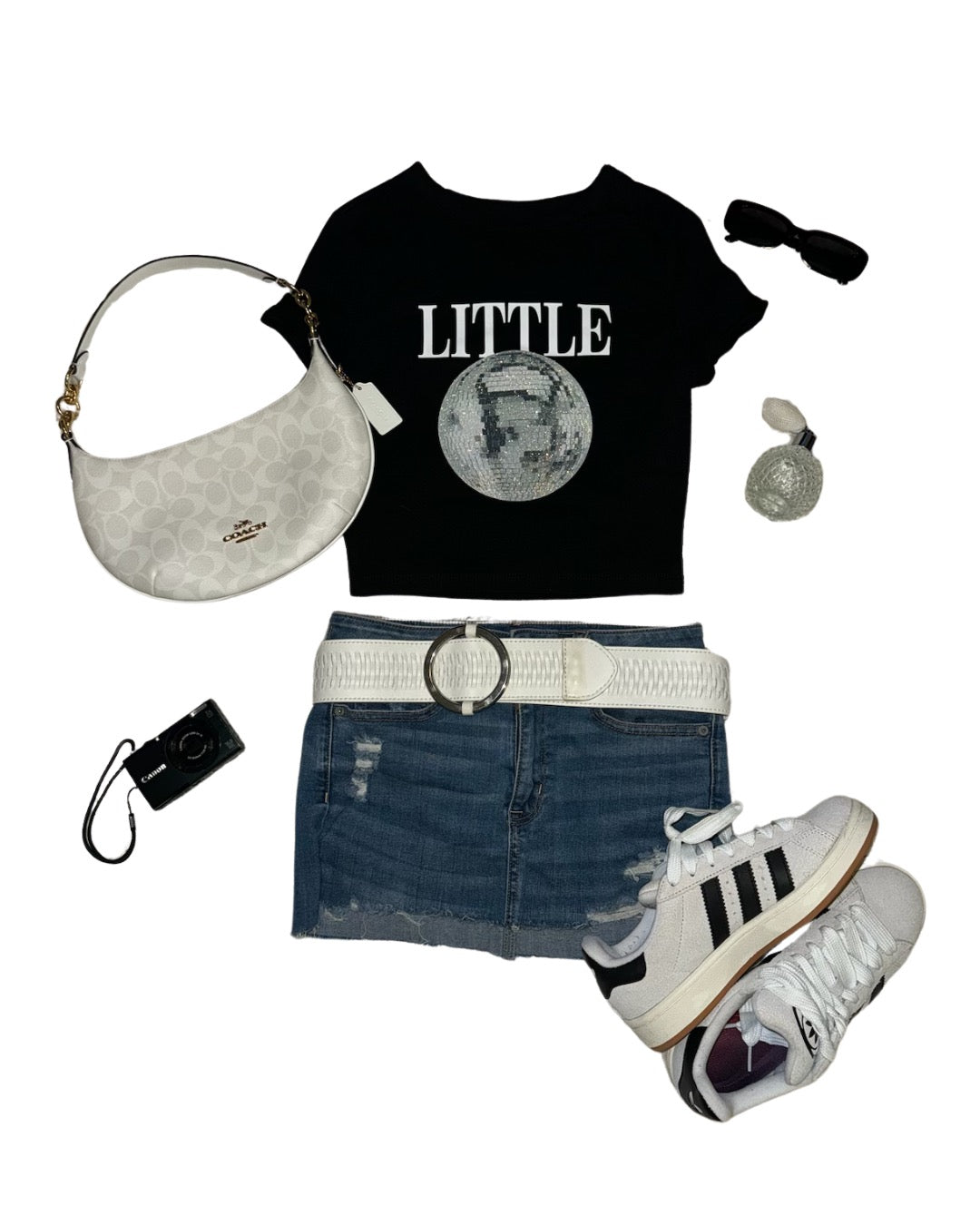 Glitter disco top
