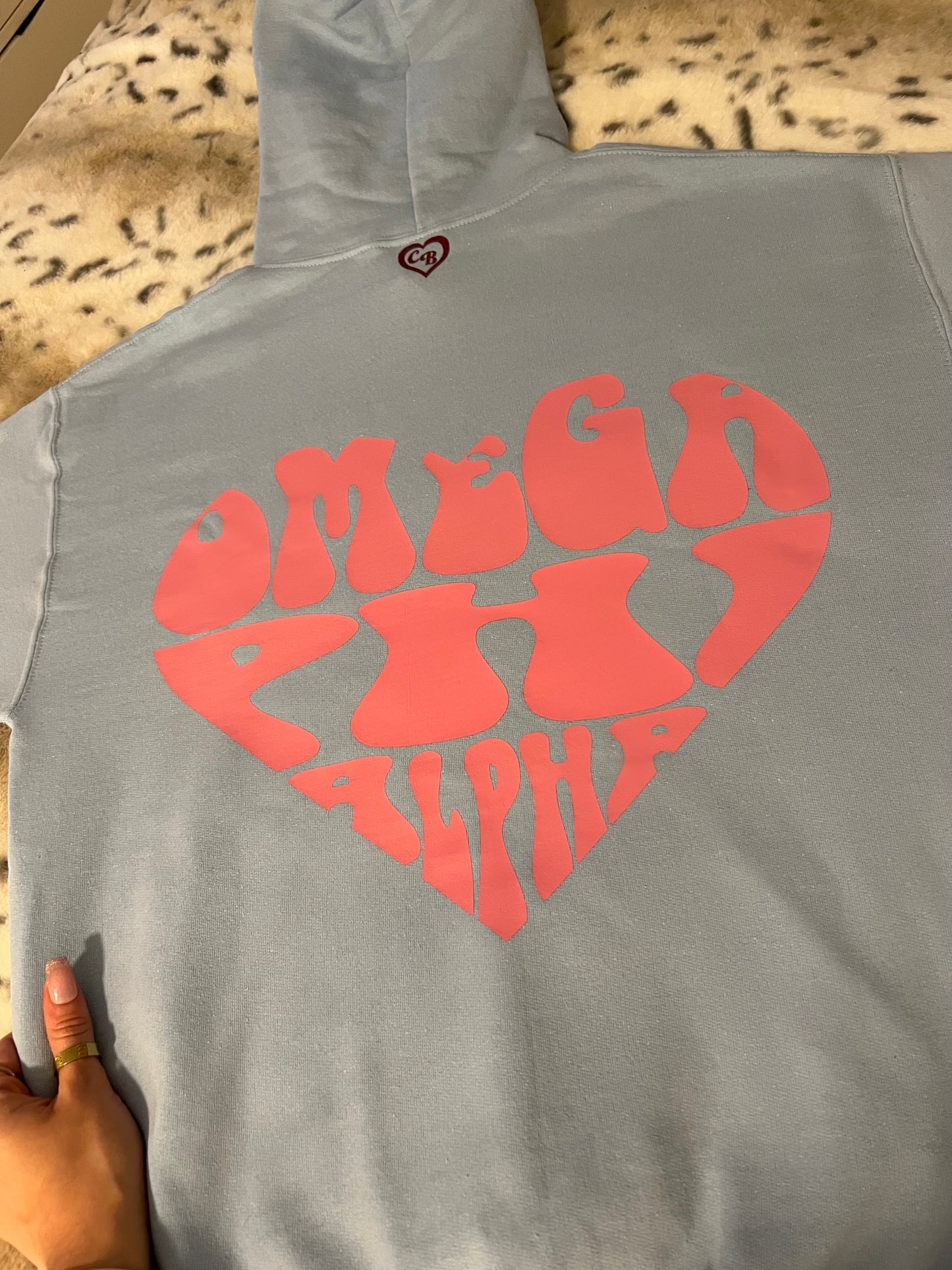 Greek Heart Hoodie