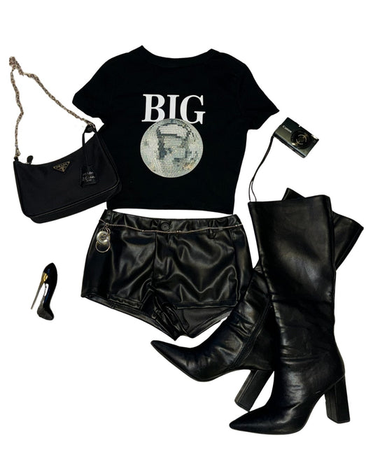 Glitter disco top